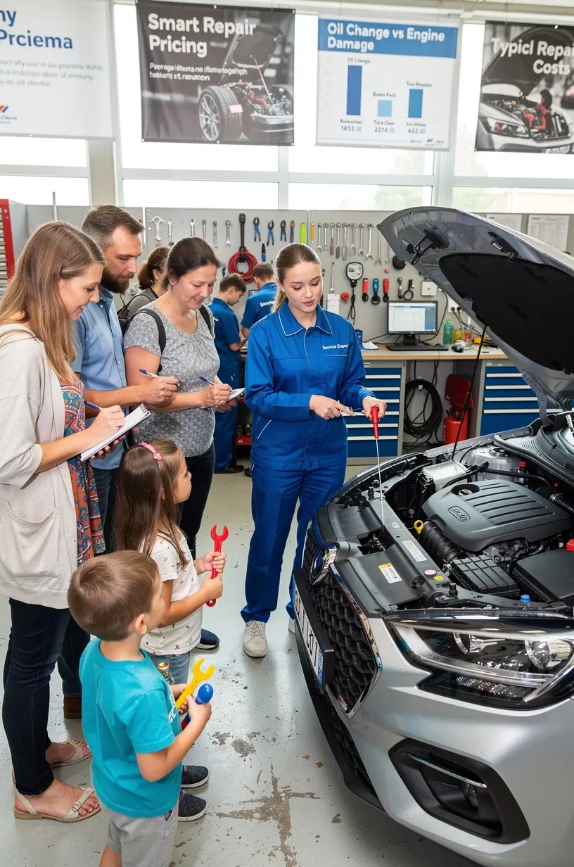 Mechanik používajúci špeciálne náradie na diagnostiku problému vozidla